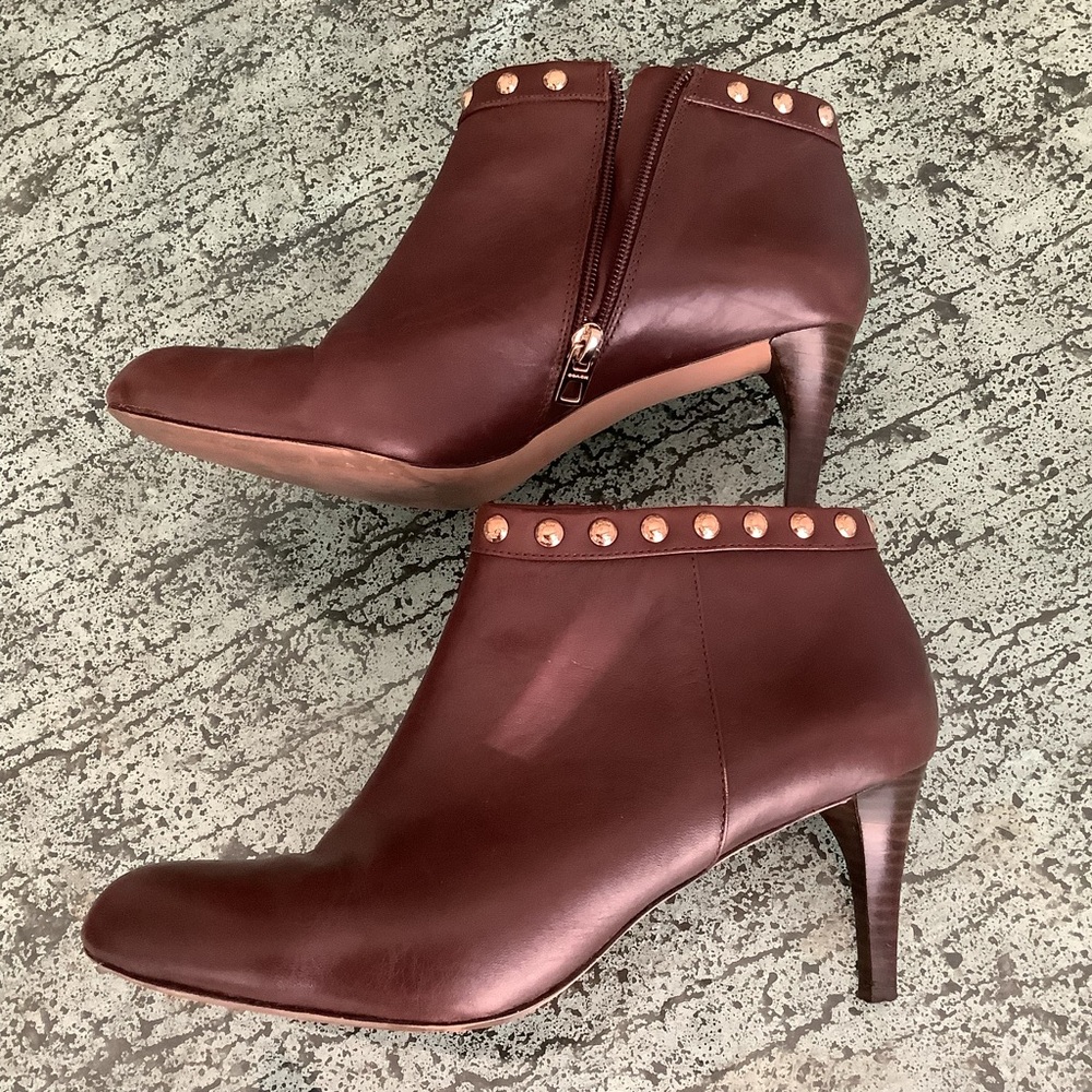 Coach leather bootie size 8.5 - Picture 2 of 9